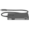 StarTech.com DKT30CHSDPD multiportový adaptér USB-C mini dok, 4K HDMI, 100 W PD, slot SD/microSD, 3-portový rozbočovač USB 3.0, pevný kábel 30 cm