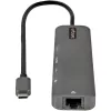 StarTech.com USB-C multiport adaptér hub, USB-C na 4K 60Hz HDMI, Gigabit Ethernet a 100W nabíjanie notebooku pre Macbook Pro / Air a Windows