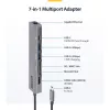 StarTech.com USB-C multiport adaptér hub, USB-C na 4K 60Hz HDMI, Gigabit Ethernet a 100W nabíjanie notebooku pre Macbook Pro / Air a Windows