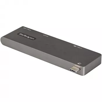 StarTech.com USB-C multiport adaptér pre MacBook Pro/Air – USB Type-C na 4K HDMI, 100 W Power Delivery Pass-Through, SD/MicroSD slot, 2-portový USB 3.0 hub – Prenosný USB-C mini dok