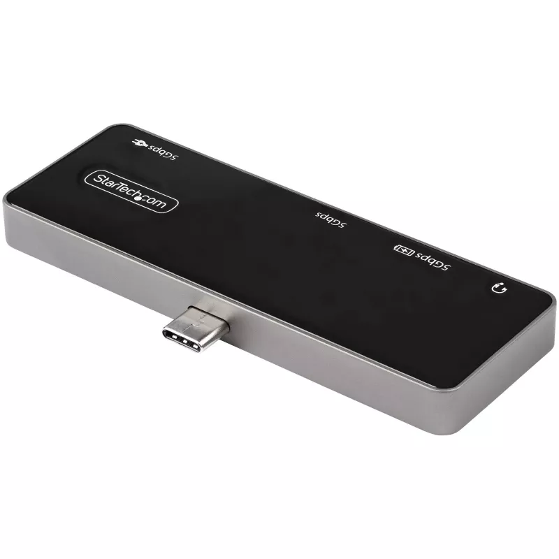 StarTech.com USB C multiport adaptér – USB-C na 4K 60Hz HDMI 2.0, 100W Power Delivery priechodné nabíjanie, 3-portový USB 3.0 hub, Audio – USB-C mini dok – Prenosný USB Type-C cestovný dok