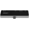 StarTech.com USB C multiport adaptér – USB-C na 4K 60Hz HDMI 2.0, 100W Power Delivery priechodné nabíjanie, 3-portový USB 3.0 hub, Audio – USB-C mini dok – Prenosný USB Type-C cestovný dok