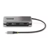 StarTech.com USB-C multiport adaptér – 4K 60Hz HDMI/DP – 3-portový USB hub – 100W Power Delivery Pass-Through – GbE – Mini dokovacia stanica na cesty s nabíjaním – 30 cm obtočný kábel