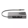 StarTech.com USB-C multiport adaptér – 4K 60Hz HDMI/DP – 3-portový USB hub – 100W Power Delivery Pass-Through – GbE – Mini dokovacia stanica na cesty s nabíjaním – 30 cm obtočný kábel