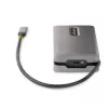StarTech.com USB-C multiport adaptér – 4K 60Hz HDMI/DP – 3-portový USB hub – 100W Power Delivery Pass-Through – GbE – Mini dokovacia stanica na cesty s nabíjaním – 30 cm obtočný kábel