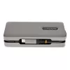 StarTech.com USB-C multiport adaptér – 4K 60Hz HDMI/DP – 3-portový USB hub – 100W Power Delivery Pass-Through – GbE – Mini dokovacia stanica na cesty s nabíjaním – 30 cm obtočný kábel