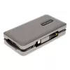 StarTech.com USB-C multiport adaptér – HDMI/VGA – 4K 60 Hz – 3-portový USB hub – 100 W Power Delivery priechod – GbE – Mini dokovacia stanica na cesty s nabíjaním – Zvinutý kábel, 30 cm