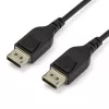 StarTech.com 2 m VESA certifikovaný DisplayPort 1.4 kábel – 8K 60Hz HBR3 HDR – 1,8 m Super UHD DisplayPort na DisplayPort monitor kábel – Ultra HD 4K 120Hz DP 1.4 tenký video kábel M/M DP konektor