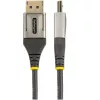 StarTech.com 0,9 m (1 m) VESA certifikovaný DisplayPort 1.4 kábel – 8K 60Hz HDR10 – Ultra HD 4K 120Hz video – DP 1.4 kábel/šnúra – Pre monitory/displeje – DisplayPort na DisplayPort kábel – M/M