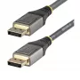 StarTech.com 16ft (5m) VESA certifikovaný DisplayPort 1.4 kábel – 8K 60Hz HDR10 – Ultra HD 4K 120Hz video – DP 1.4 kábel / šnúra – Pre monitory/displeje – DisplayPort na DisplayPort kábel – M/M
