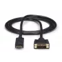 StarTech.com 1,8 m DisplayPort na DVI kábel, DisplayPort na DVI adaptér kábel, Pasívny DP na DVI-D video konvertor, 1080p – Náhrada za DP2DVIMM6