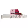 StarTech.com Dual M.2 PCIe SSD adaptér karta, PCIe x8 / x16 na Dual NVMe alebo AHCI M.2 SSD, PCI Express 4.0, 7,8 GBps/disk, vyžaduje bifurkáciu - Windows/Linux kompatibilné