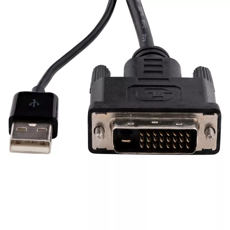 StarTech.com DVI na DisplayPort adaptér – USB napájanie – 1920 x 1200 – DVI na DisplayPort konvertor – video adaptér – DVI-D na DP