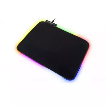 Herná podložka pod myš ESPERANZA EGP105 — 350×250 mm, čierna, napájaná cez USB, protišmyková podložka