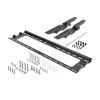 StarTech.com nástenný držiak na plochý TV – naklápací, 81,3 cm (32 palcov), 190,5 cm (75 palcov), 75 x 75 mm, 600 x 400 mm, -15 – 15°, čierny