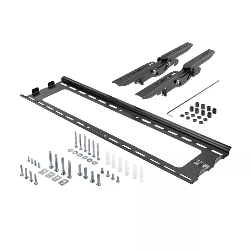 StarTech.com nástenný držiak na plochý TV – naklápací, 81,3 cm (32 palcov), 190,5 cm (75 palcov), 75 x 75 mm, 600 x 400 mm, -15 – 15°, čierny