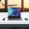 StarTech.com 4-portový USB-C hub, 5 Gbit/s, USB-C na 4x USB-A, napájaný zbernicou, malý cestovný mini hub, multi-portový USB 3.0 splitter, prenosný hub, ochrana proti prepätiu