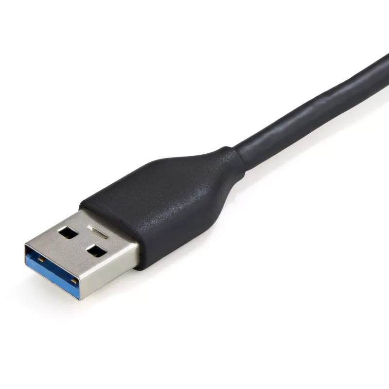StarTech.com 4-portový USB 3.0 hub – USB-A na 4x USB-A – SuperSpeed 5 Gbit/s prenosný USB 3.1 Gen 1 Type-A hub – napájaný zbernicou – USB hub pre notebook/desktop s dlhým káblom 28 cm a manažmentom káblov~4-portový USB 3.0 hub – USB-A na 4x USB-A – SuperSpeed 5 Gbit/s prenosný USB 3.2 Gen 1 Type-A hub – napájaný zbernicou – USB hub pre notebook/desktop s dlhým káblom 28 cm a manažmentom káblov