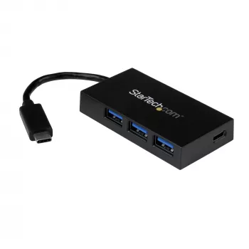 StarTech.com 4-portový USB-C hub – USB-C na 1x USB-C a 3x USB-A – USB 3.0 hub~4-portový USB-C hub – USB-C na 1x USB-C a 3x USB-A – USB 3.0 hub – 5 Gbit/s