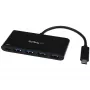 StarTech.com HB30C4AFPD 4-portový rozbočovač USB-C, USB-C na 4x USB-A, USB 3.0 SuperSpeed 5Gbps, Power Delivery 2.0