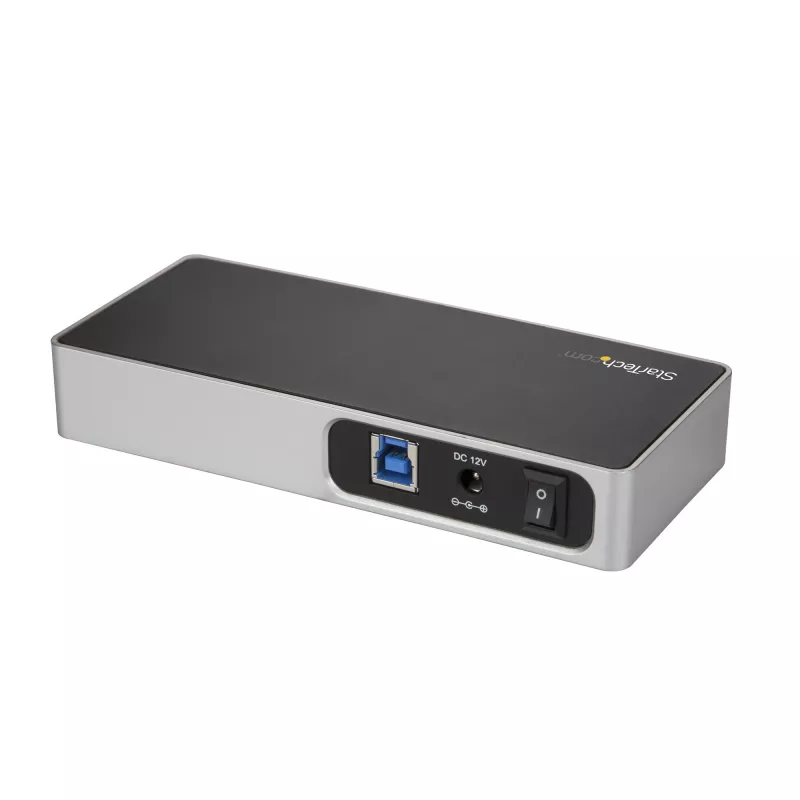 StarTech.com HB30C5A2CSC 7-portový rozbočovač USB-C, USB-C na 5x USB-A + 2x USB-C, USB 3.0, port rýchleho nabíjania, s napájaním