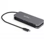 StarTech.com 4-portový USB C hub – 3x USB-A/1x USB-C – 5 Gbit/s USB 3.0 Type-C hub (3.2/3.1 Gen 1) – napájaný zbernicou – prenosný USB-C na USB-A adaptér hub – 28,5 cm (11,2