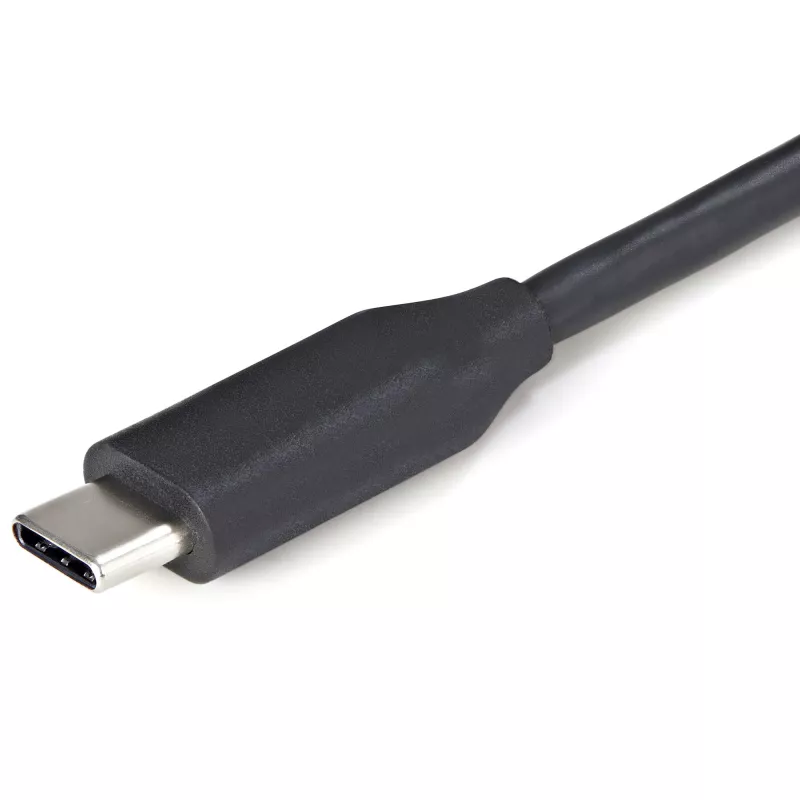 StarTech.com 4-portový USB C hub – 3x USB-A/1x USB-C – 5 Gbit/s USB 3.0 Type-C hub (3.2/3.1 Gen 1) – napájaný zbernicou – prenosný USB-C na USB-A adaptér hub – 28,5 cm (11,2