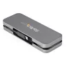 StarTech.com 4-portový USB C hub – 3x USB-A/1x USB-C – 5 Gbit/s USB 3.0 Type-C hub (3.2/3.1 Gen 1) – napájaný zbernicou – prenosný USB-C na USB-A adaptér hub – 28,5 cm (11,2
