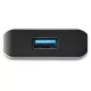 StarTech.com 4-portový USB C hub s 2x USB A a 2x USB C – SuperSpeed 10 Gbit/s USB Type-C 3.1/3.2 Gen 2 hub – napájaný zbernicou – prenosný USB-C na USB adaptér hub – hliník – 25 cm (9,8