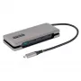 StarTech.com 4-portový USB-C hub – 1x USB-A a 3x USB-C porty – USB 3.2 Gen 2 (10 Gbit/s) – napájaný zbernicou – USB Type-C hub s 32 cm obtočným káblom – prenosný USB-C na USB-A hub