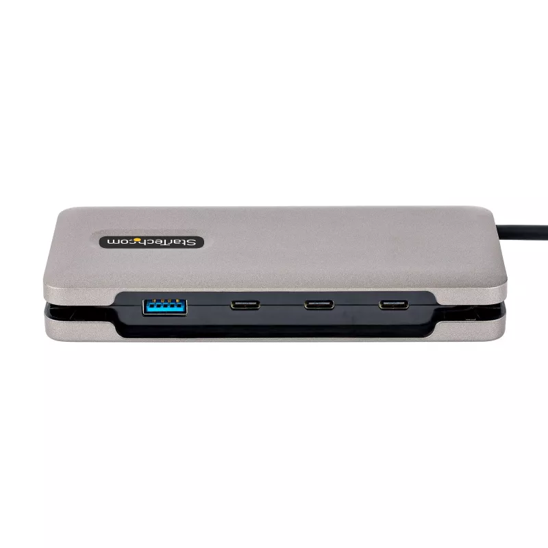 StarTech.com HB31CM1A3CB 4-portový USB-C hub, 1x USB-A + 3x USB-C, USB 3.2 Gen 2 10 Gbps, napájaný zo zbernice, obtáčací kábel 25 cm (9,8 palca)
