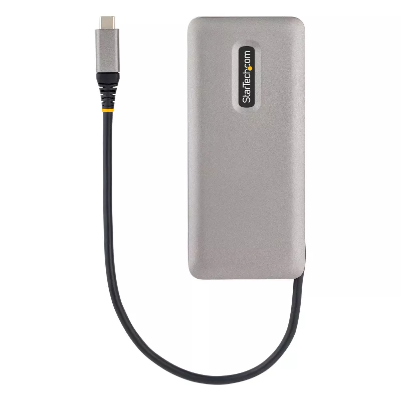 StarTech.com HB31CM1A3CB 4-portový USB-C hub, 1x USB-A + 3x USB-C, USB 3.2 Gen 2 10 Gbps, napájaný zo zbernice, obtáčací kábel 25 cm (9,8 palca)