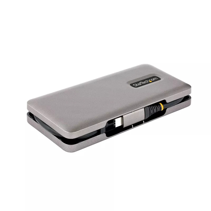 StarTech.com HB31CM4CPD3 4-portový USB-C hub, 4x USB-C, USB 3.2 Gen 2 10 Gbps, priechodné napájanie Power Delivery 100 W, kábel 25 cm (9,8 palca)