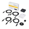 StarTech.com 4-na-4 USB 3.0 periférny prepínač, 5 Gbit/s, Micro-USB Type-B, čierny, plast, CE, FCC, REACH, 0 – 40 °C