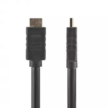 StarTech.com 9,1 m (30 ft) HDMI 2.0 kábel – 4K 60 Hz aktívny HDMI kábel – CL2 klasifikovaný pre inštaláciu v stene – odolný vysokorýchlostný UHD HDMI kábel – HDR, 18 Gbit/s – kábel samec-samec – čierna