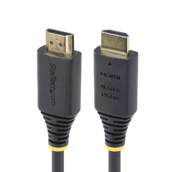 StarTech.com 4 m (13 ft) Premium certifikovaný High Speed HDMI kábel, 4K 60 Hz/1440p 144 Hz, HDR10/HDCP 2.2/ARC, 18 Gbit/s, UHD HDMI 2.0 kábel pre TV/monitor/displej, TPE plášť