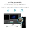 StarTech.com 16 ft (5 m) HDMI 2.1 kábel 8K – certifikovaný Ultra High Speed HDMI kábel 48 Gbit/s – 8K 60 Hz/4K 120 Hz HDR10+ eARC – Ultra HD 8K HDMI kábel – monitor/TV/displej – flexibilný TPE plášť