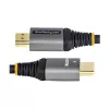 StarTech.com 2 m Premium certifikovaný HDMI 2.0 kábel – High Speed Ultra HD 4K 60 Hz HDMI kábel s Ethernetom – HDR10, ARC – UHD HDMI video kábel – pre UHD monitory, televízory, displeje – M/M