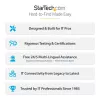 StarTech.com 2 m Premium certifikovaný HDMI 2.0 kábel – High Speed Ultra HD 4K 60 Hz HDMI kábel s Ethernetom – HDR10, ARC – UHD HDMI video kábel – pre UHD monitory, televízory, displeje – M/M