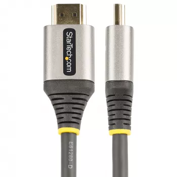 StarTech.com 5 m Premium certifikovaný HDMI 2.0 kábel – High Speed Ultra HD 4K 60 Hz HDMI kábel s Ethernetom – HDR10, ARC – UHD HDMI video kábel – pre UHD monitory, televízory, displeje – M/M