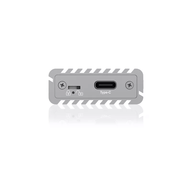 ICY BOX IB-1817Ma-C31 puzdro na SSD strieborná M.2