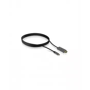 ICY BOX IB-CB020-C HDMI kábel 1,8 m HDMI Type A (Standard) čierna, strieborná