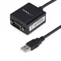 StarTech.com 1 Port FTDI USB na sériový RS232 adaptérový kábel s COM-Erhaltung