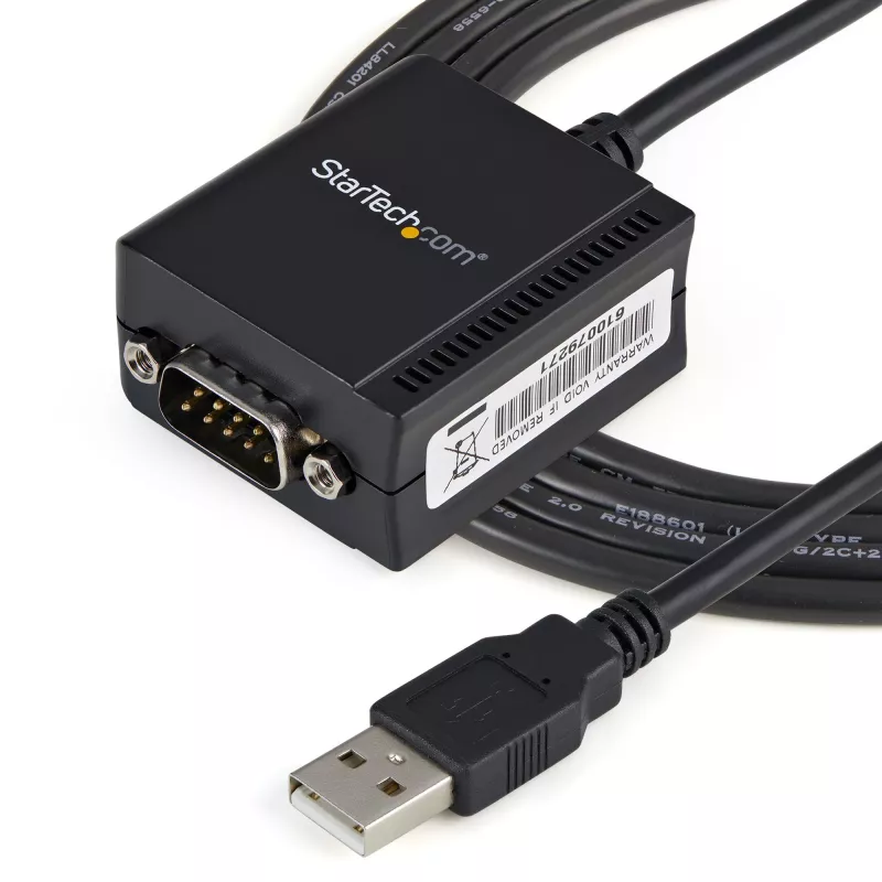 StarTech.com 1 Port FTDI USB na sériový RS232 adaptérový kábel s COM-Erhaltung