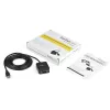 StarTech.com 1 Port FTDI USB na sériový RS232 adaptérový kábel s COM-Erhaltung