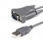 StarTech.com ICUSB232DB25 adaptérový kábel z USB 2.0 na sériový RS232, DB9/DB25, sivý