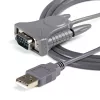 StarTech.com ICUSB232DB25 adaptérový kábel z USB 2.0 na sériový RS232, DB9/DB25, sivý