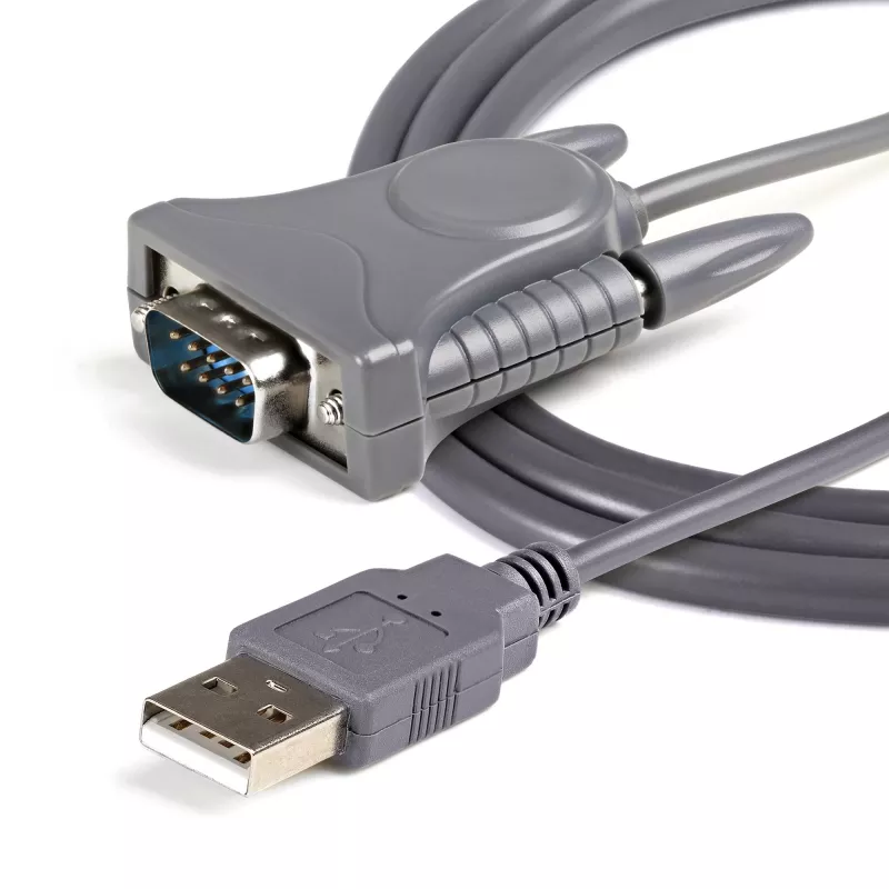 StarTech.com ICUSB232DB25 adaptérový kábel z USB 2.0 na sériový RS232, DB9/DB25, sivý