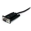 StarTech.com ICUSB232FTN 1-portový adaptérový kábel z USB na sériový null modem RS232 DB9 DCE, FTDI, USB 2.0, čierny