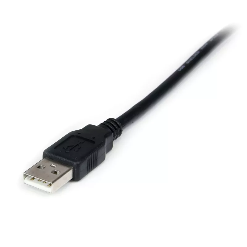 StarTech.com ICUSB232FTN 1-portový adaptérový kábel z USB na sériový null modem RS232 DB9 DCE, FTDI, USB 2.0, čierny